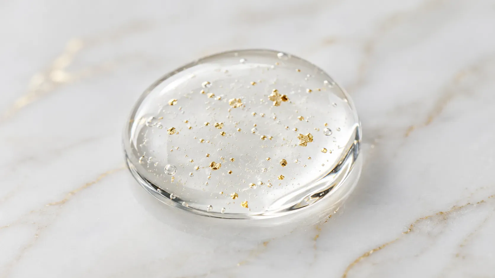 Close-up of ASEA Redox Gold's clean, short ingredient list